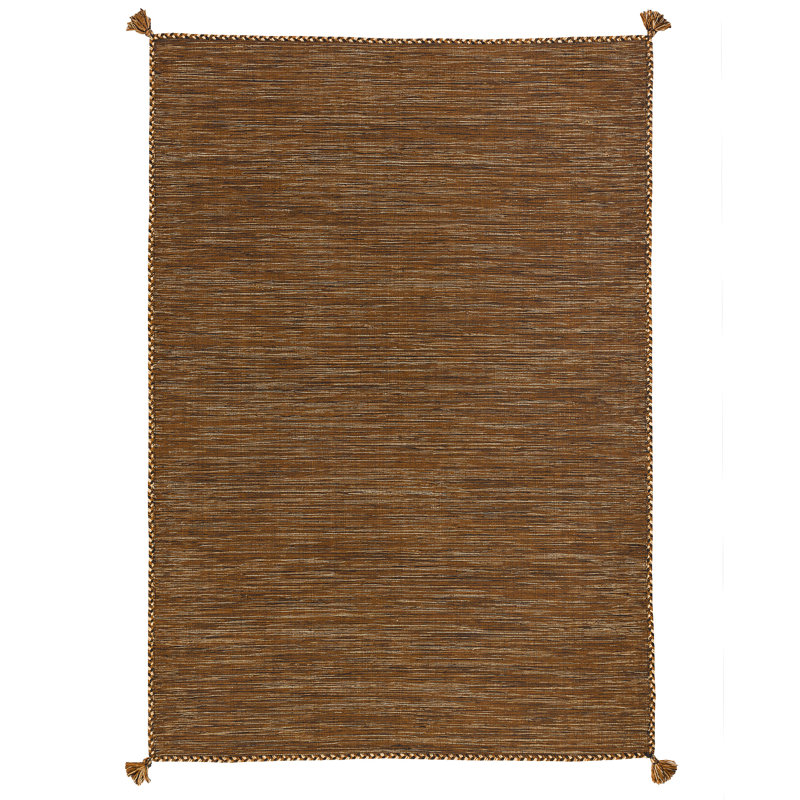 Ela Solid Colour Hand Woven Area Rug, Rectangle 90 x 160cm