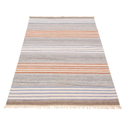 Boho Grey Kilim 5'0" x 8'2"