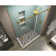 Coraline XL 48" - 52" W x 36" D x 80" H Frameless Rectangle Sliding Shower Enclosure