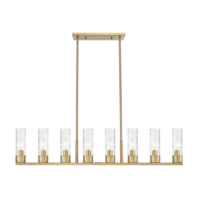 Luminaire suspendu 6 lumières avec abat-jour Scherer
