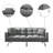74.8'' Velvet Sleeper-1401685986