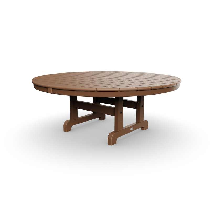 Table de conversation POLYWOOD, Teck, 48 po