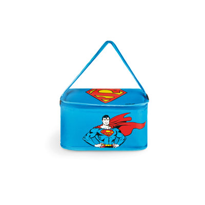 Excelsa picnic/lunch cooler bag Supereroi polyester 7 lt blue