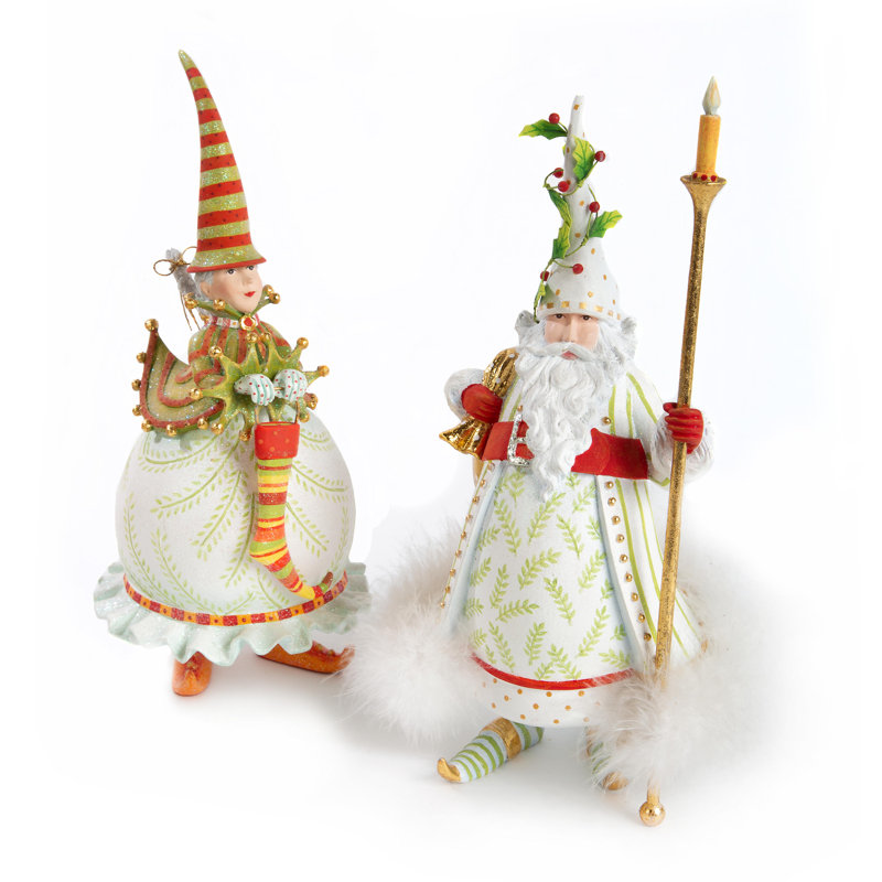Patience Brewster Dash Away Mrs. Santa Figure