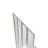 ANZZI Accordion-Style 56-in. x 33-in. Reversible Design 4-Panel Bathtub Shower Door with Frame and Hardware-99151026