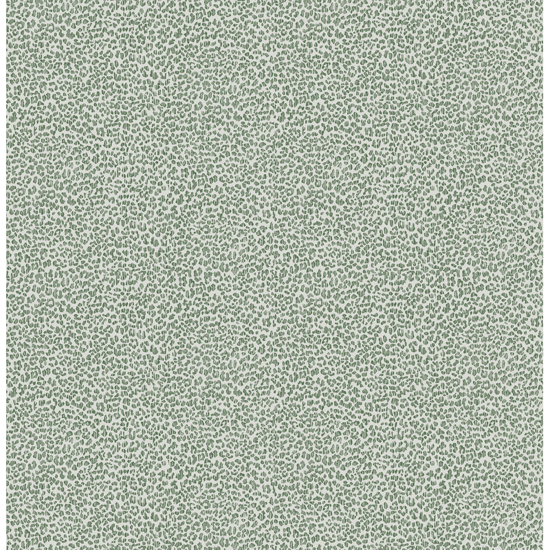 Soul Indigo Animal Print Wallpaper, Green