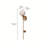 Vintage Modern Marble Wallchiere 23.5"