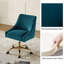 Westlyn Task Chair with Velvet and Double Wheel-138808448-265780396