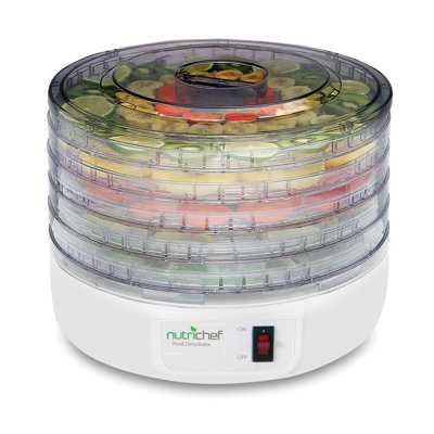 Déshydrateur d'aliments pour le comptoir à 5 plateaux NutriChef