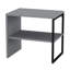 Rahki 40cm W Steel Bedside Table-1488833367-1497954845