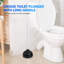 Paquet de 2 poussoirs de toilette Koomade, pompe de vidange à poignée ergonomique en plastique pour lavabo et toilette