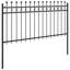 Powder-Coated Steel Fence Panels Included-124587411