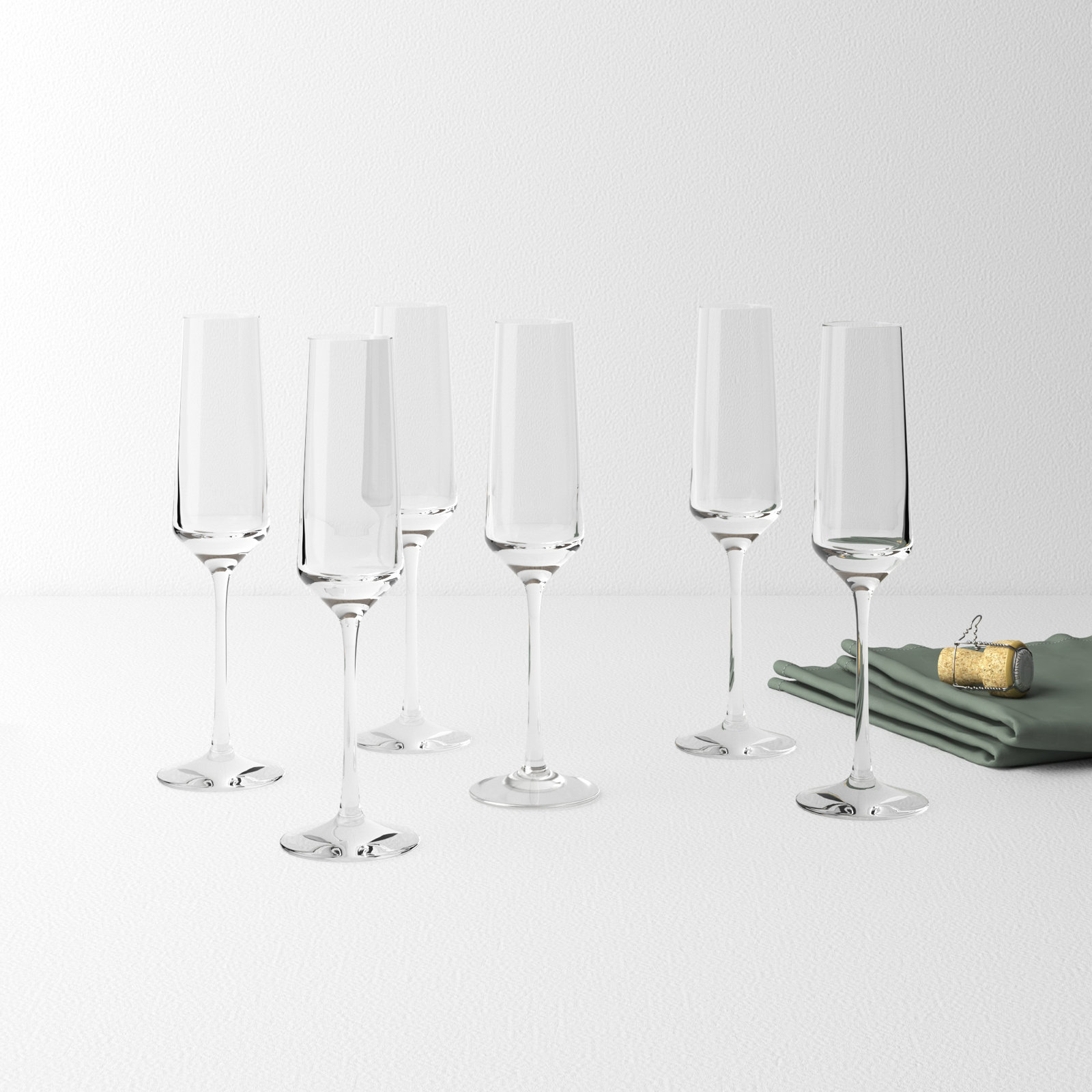 Pure 7 oz. Crystal Flute