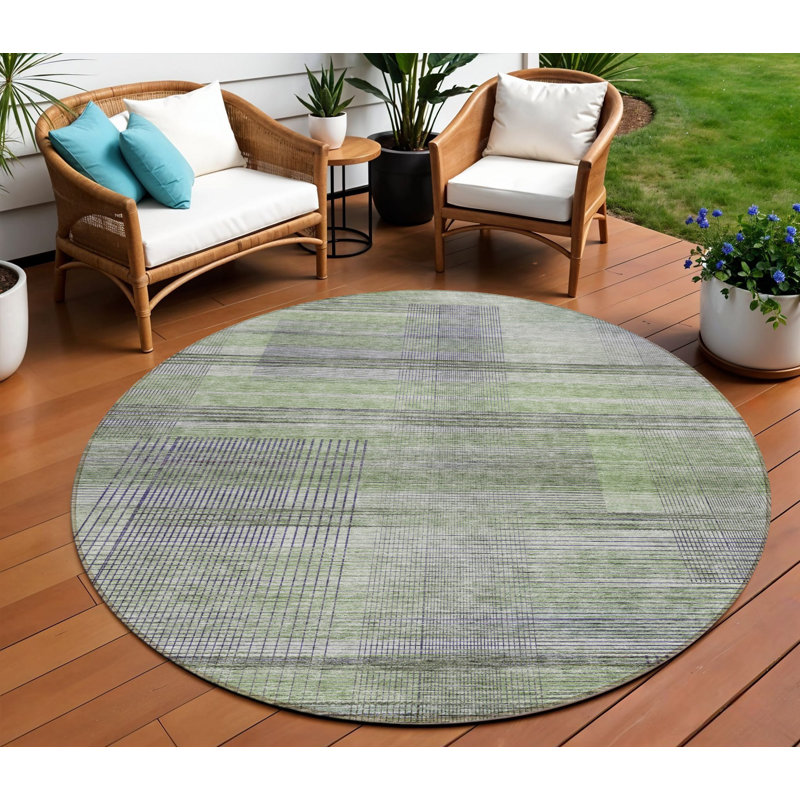 Tapis rond 8 po