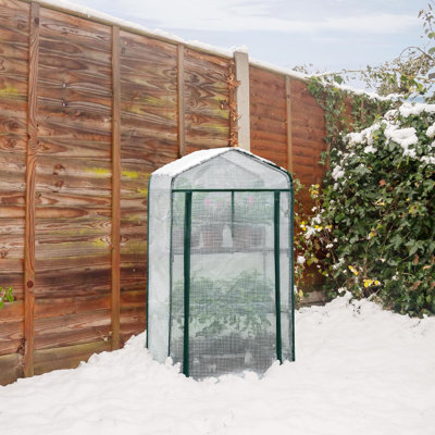 Brade 2 Ft W x 1.5 Ft D Mini Greenhouse