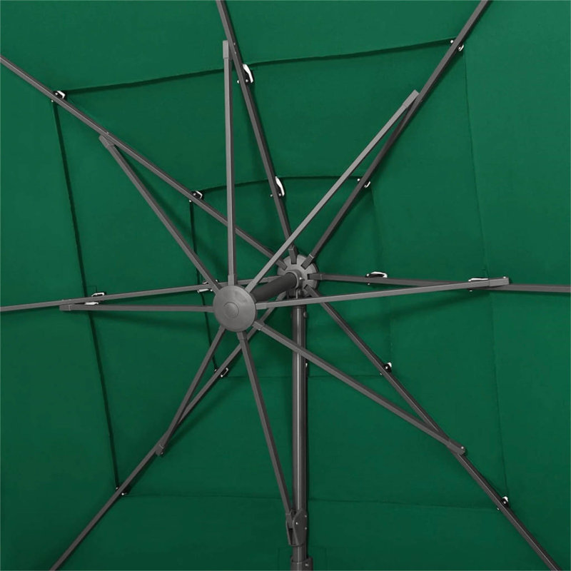 Castiel 250cm Parasol, Green