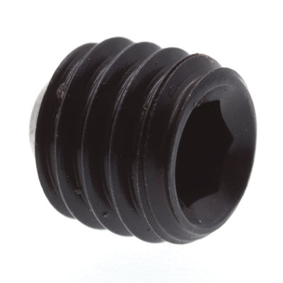 Socket Set Screws, #10-32 X 3/16 in, Black Oxide Coated Steel (25 Pack)