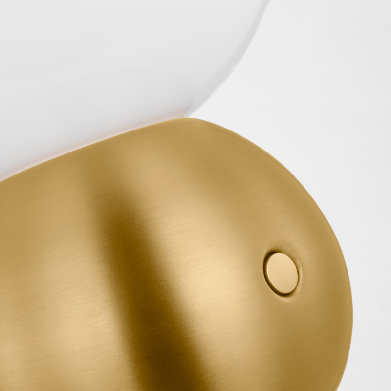 Suki LED Table Lamp, Burnished Brass