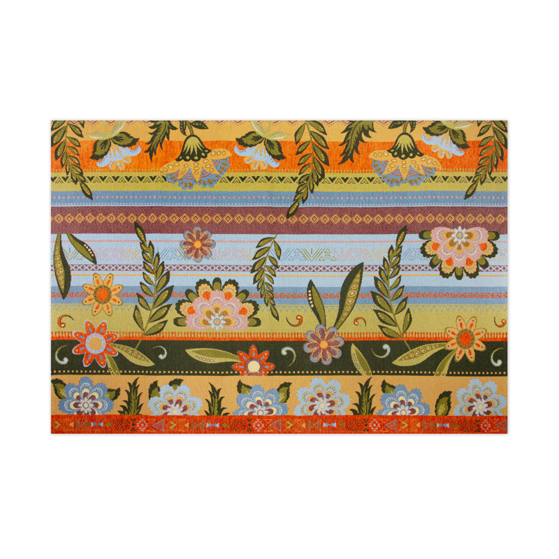 GIPSY SOUL Floral 110cm X 165cm Area Rug