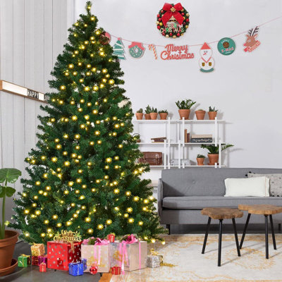 90' Lighted Pine Christmas Tree