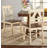  Fred 2 - Person Solid Wood Top Pedestal Dining Set-821090073