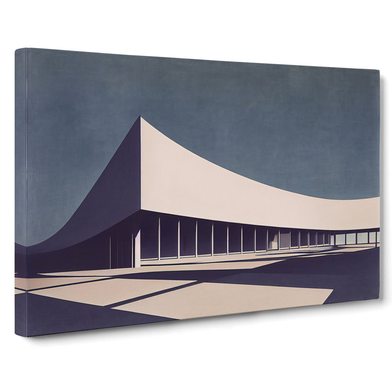 Modern Building Architecture Vol.2 - Wrapped Canvas, 50cm H x 76cm W x 3cm D