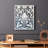 WM MORRIS Series DCCLI  -Premium Framed Print -Ready to Hang - No Nails Required