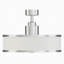 Ventilateur de plafond intérieur 23 po Ringaire avec ensemble de lumières DEL Ringaire - chrome avec pales noires