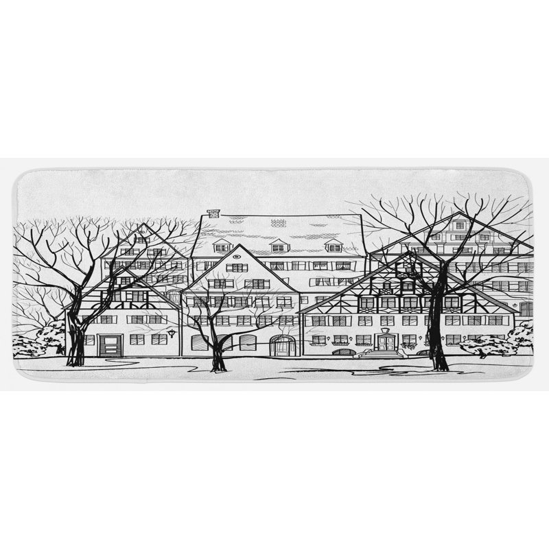 Tapis de cuisine cityscape