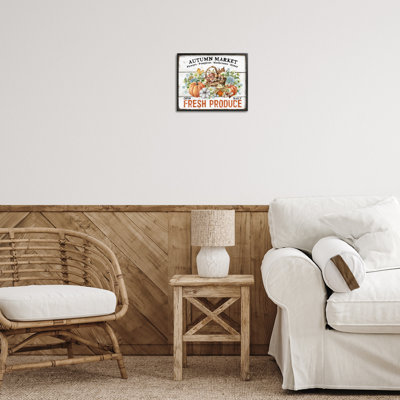 Art mural sur toile Fresh Fall Produce par Creatif Belle
