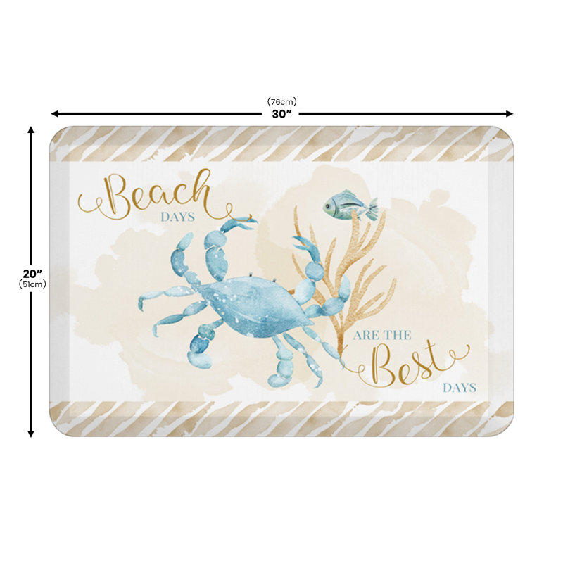 Tapis de cuisine anti-fatigue crabe Gengler
