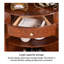 19.69 " L Solid Wood Bar Cabinet