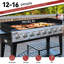 Royal Gourmet 8 - Burner Liquid Propane Gas Grill and Side Tables
