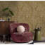 Cerra Collection Glass Bead Fleur Damask Design Wallpaper Roll-1247566147