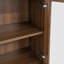 Armoire à vin murale avec portes vitrées, meuble de rangement suspendu pour bouteilles de vin, idéal pour la cuisine et la salle à manger.
