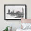 Houses of Parliament & Big Ben in Abstract - Picture Frame Graphic Art Print-55763646-55763647