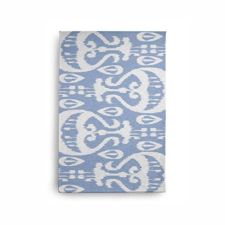 Straitson Chenille Ikat Indoor Rug