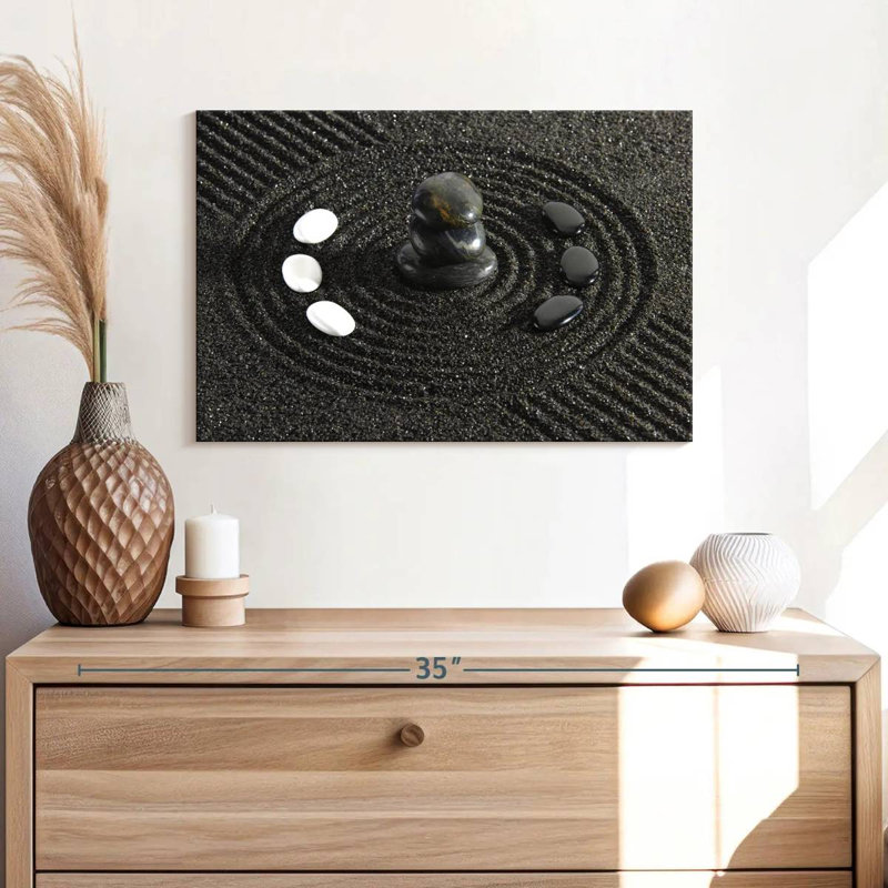 Japanese Zen Garden, 16" H x 24" W