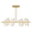 Volterra Linear LED Pendant - Ink - 51.9" - 63.9"-1041325798