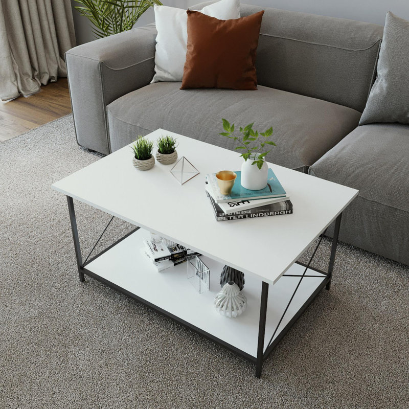 Glorias Coffee Table, White