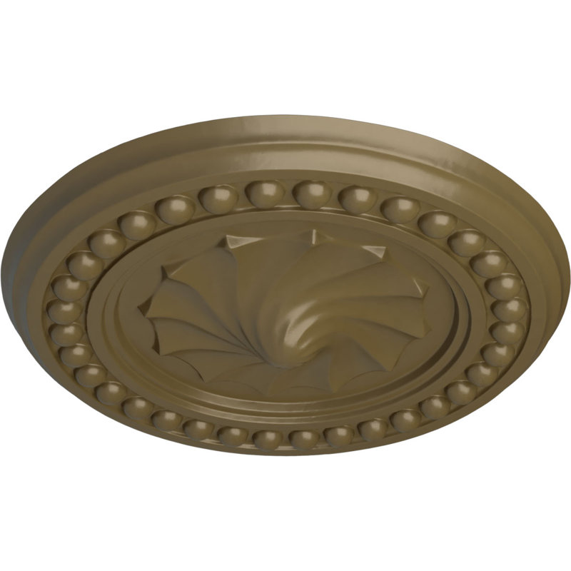 Médaillon de plafond H 15,75 po x l 15,75 po x P 2 po Foster, Boue Mississippi