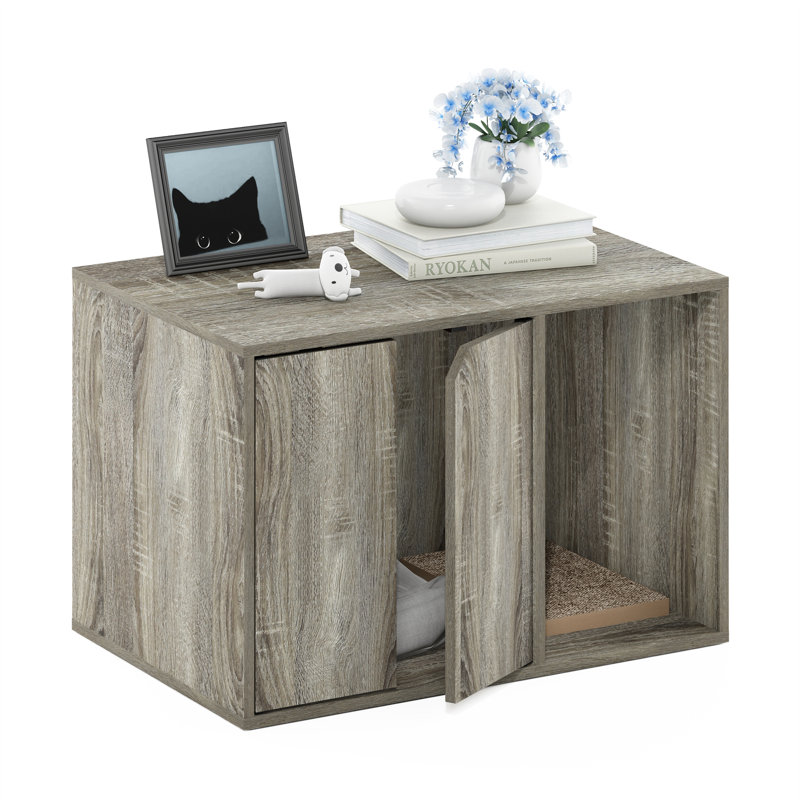 Silsbee Litter Box Enclosure, 45cm H x 60cm W x 39.6cm D