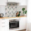 Self Adhesive Vinyl Splashback Wall Tiles Sticker Peel Stick set 9 pieces 30x30 cm Painted flowers