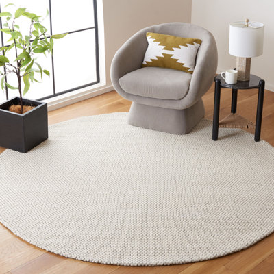 Marina Handmade Flatweave Ivory Area Rug