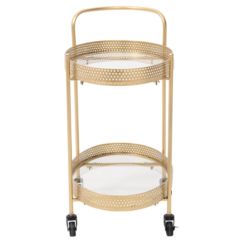 Alizayah Metal Bar Cart
