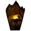 Rustic Lodge 1 - Light Flush Mounted Sconce