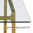 Lavardens 47" Rectangular Glass Desktop Dining Table
