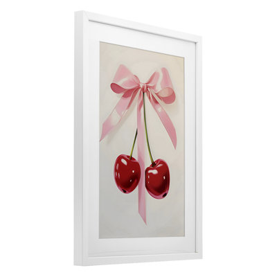 «Tied With A Pink Bow», impression sous verre, design by Creative Studio