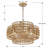 Ana 3 - Light Dimmable Drum Chandelier