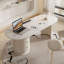 Bureau blanc avec plaque Creative Rock-1458944842